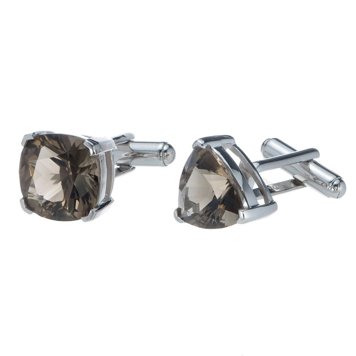 Smoky Quartz Cufflinks